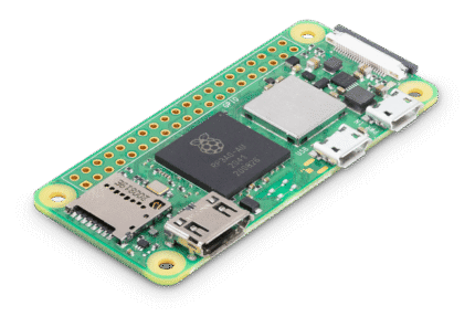 Raspberry Pi Zero 2W (Includes OTG Cable & Mini HDMI Converter)